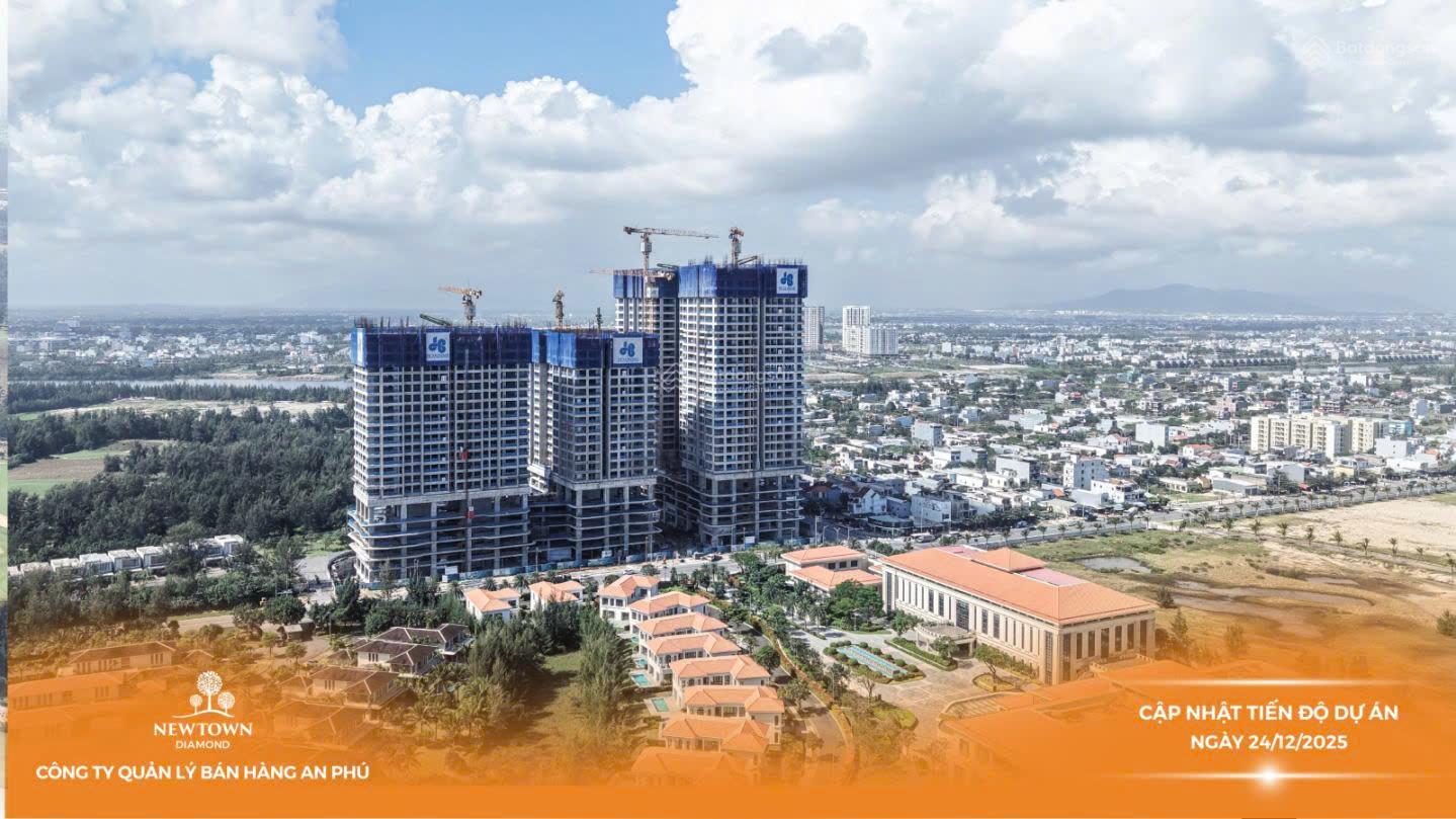 Căn 1Pn rẻ nhất Newtown Diamond - được hường cả hệ sinh thái siêu quần thể Newtown