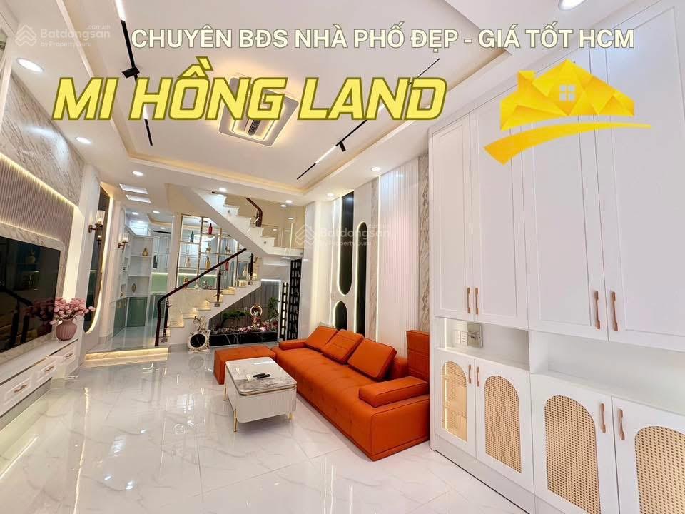 Nhà phố xây mới hiện đại full nt, Huỳnh Tấn Phát Nhà Bè, 4 tầng, 6 tỷ 950 tl