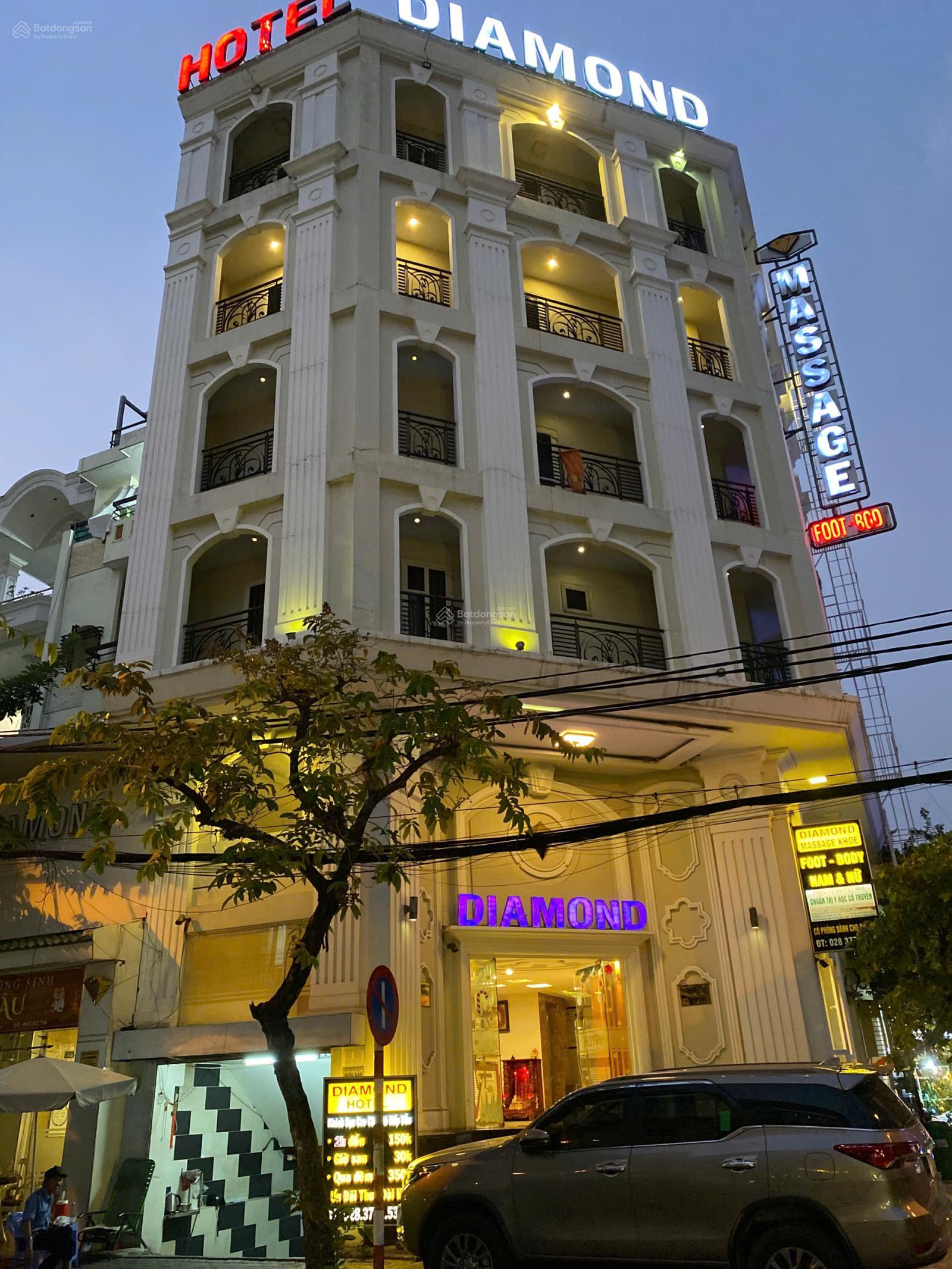 Bán KS Diamond góc 2MT Nguyễn Thị Thập, Tân Quy, Q7 - 9x17m. Hầm 6 tầng. HĐT: 180tr/th. Giá: 45tỷ