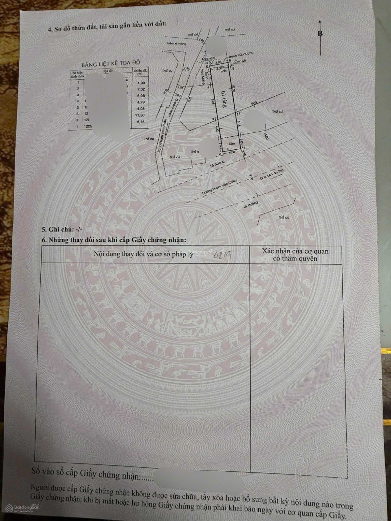 Bán nhà Mặt tiền Phạm Văn Chiêu, P14, Gò Vấp. Giá siêu hời 10.5 tỷ, 4m x 20m 80m2