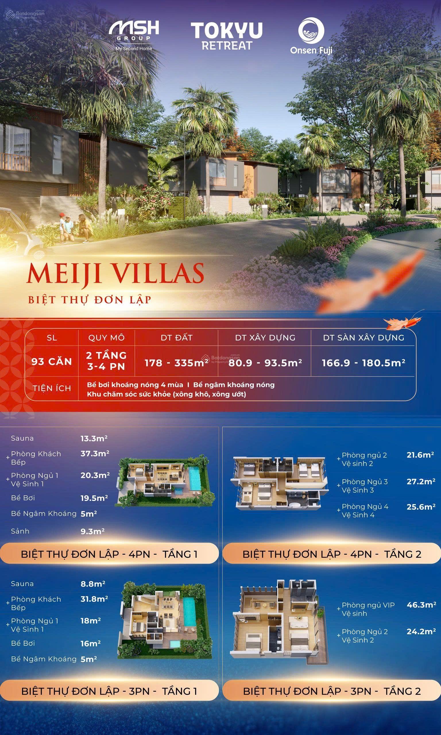 Bán biệt thự khoáng nóng TOKYU RE TREAT 333 giá 13 tỷ nghỉ dưỡng trị liệu đẳng cấp giới thượng lưu