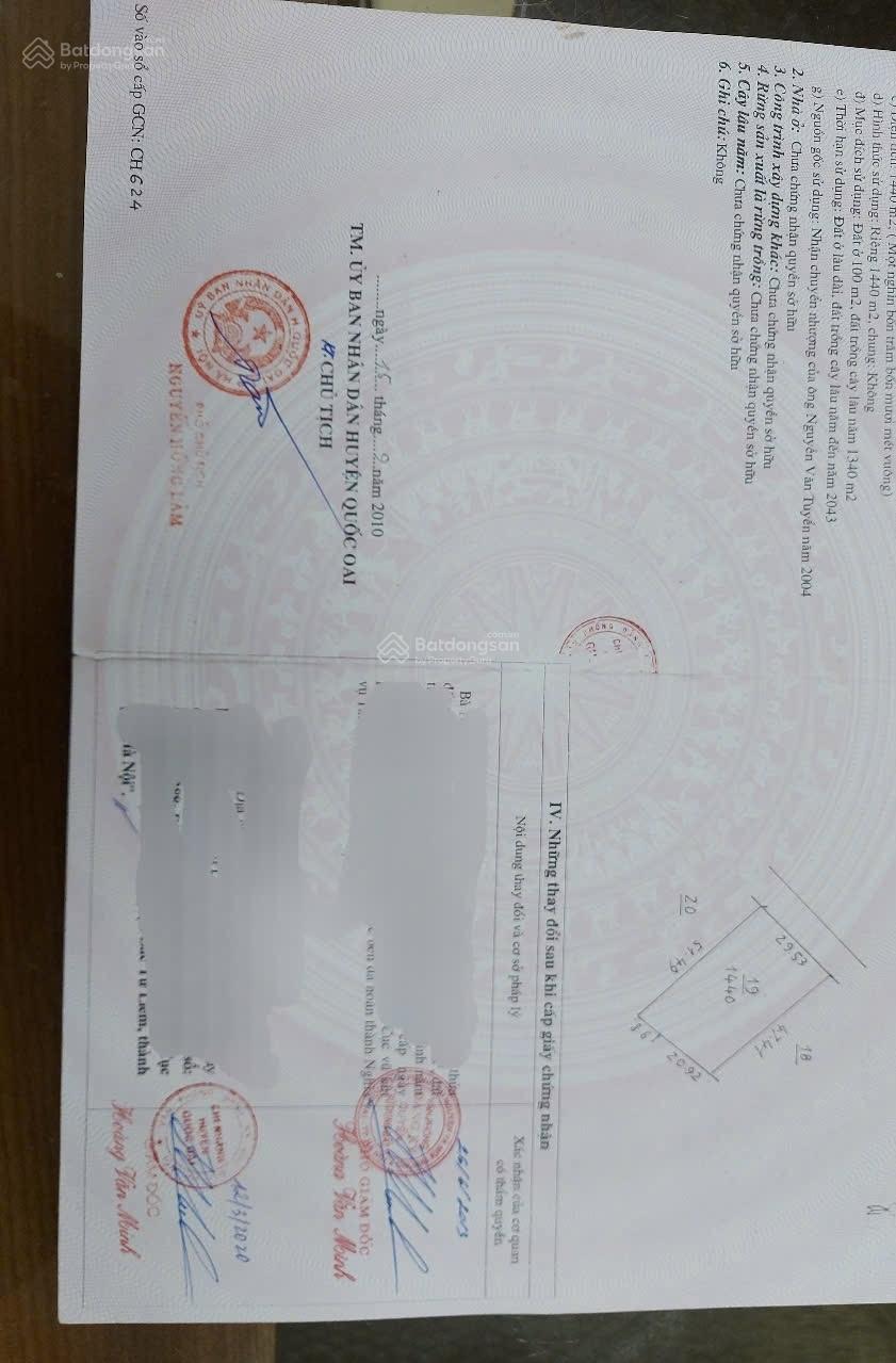 SIÊU PHẨM ĐẤT KHO XƯỞNG GIÁ CHỈ VÀI TRIỆU/M HÒA THẠCH,PHÚ CÁT,HÀ NỘI DT 1.440M TC 100M,MT29,53M SIÊU PHẨM ĐẤT KHO XƯỞNG GIÁ CHỈ VÀI TRIỆU/M HÒA THẠCH,PHÚ CÁT,HÀ NỘI DT 1.440M TC 100M,MT29,53M