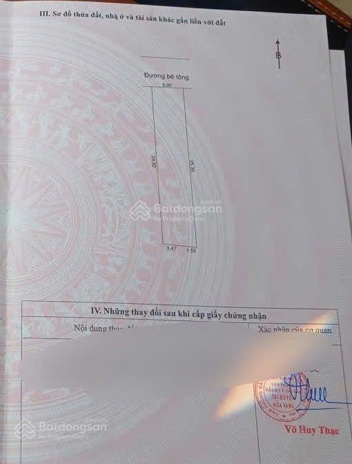 Đất gần nam kỳ khởi nghĩa 125m2 có 120m2 đất ở vuông vắn giá đầu tư 970 triệu.