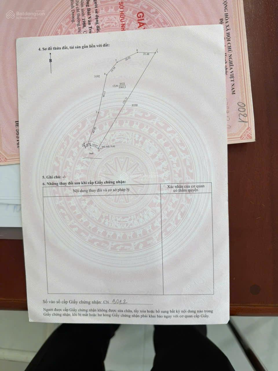 Bán đất đẹp tại Minh Thạnh, Dầu Tiếng, Bình Dương, giá siêu hời 24 tỷ, 16000 m2