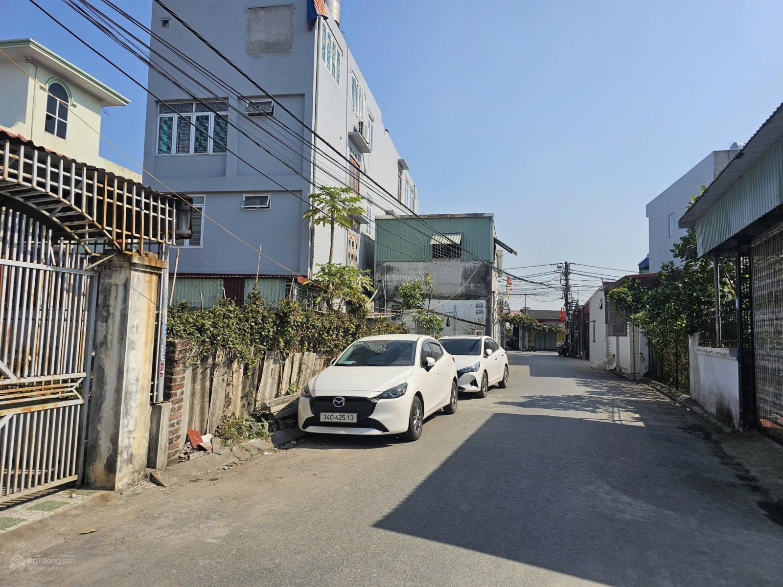 Bán đất sau một nhà mặt đường nhựa 216 Cát Linh, Tràng Cát 77m2 giá 25tr/m2