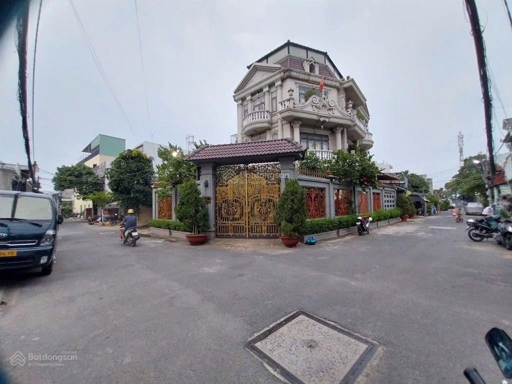 Biệt thự mặt tiền , lô góc 150m2, ngang 9m, 2 mặt tiền đường lớn, hơn 12tỷ