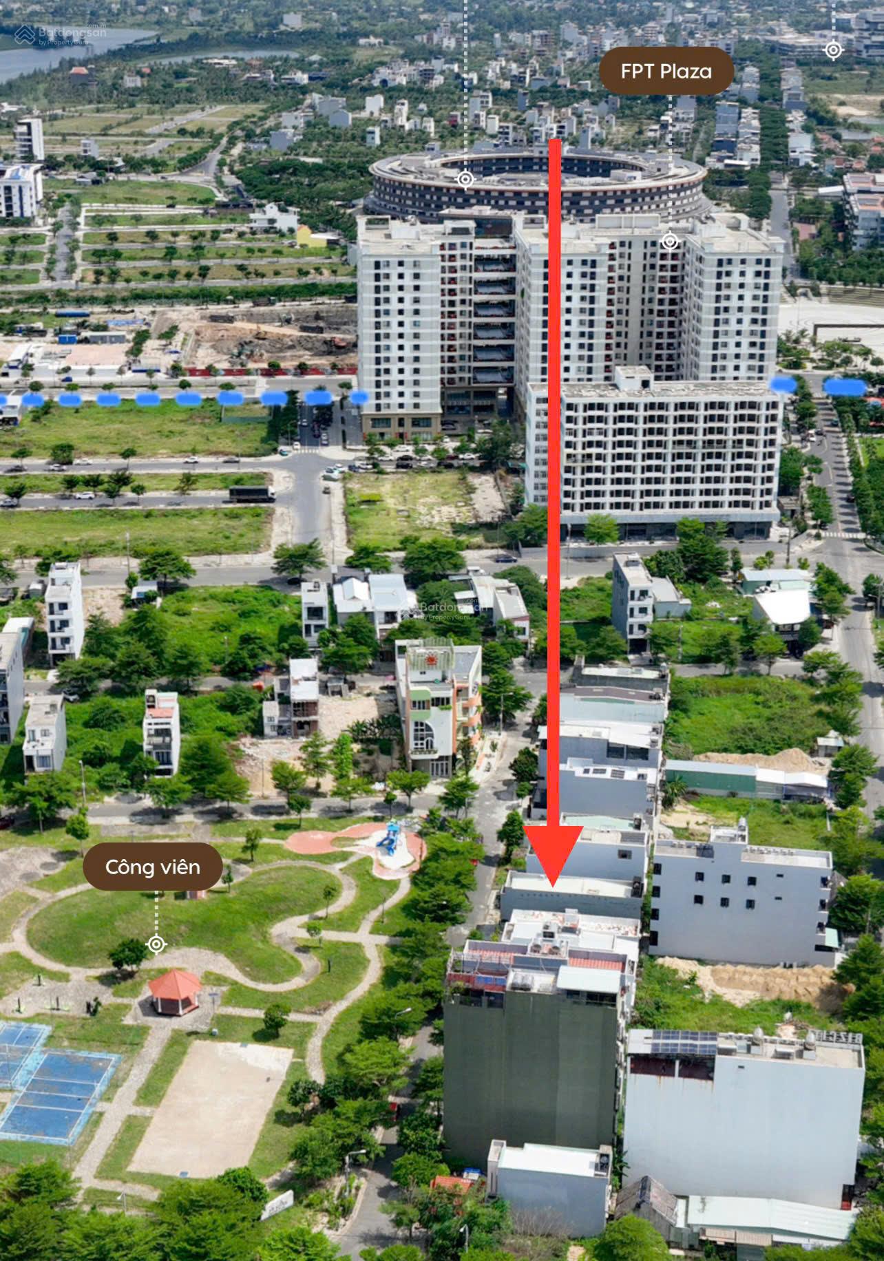 cặp 200m2 công viên trung tâm khu đô thị phú mỹ an ,đường vùng trung 16