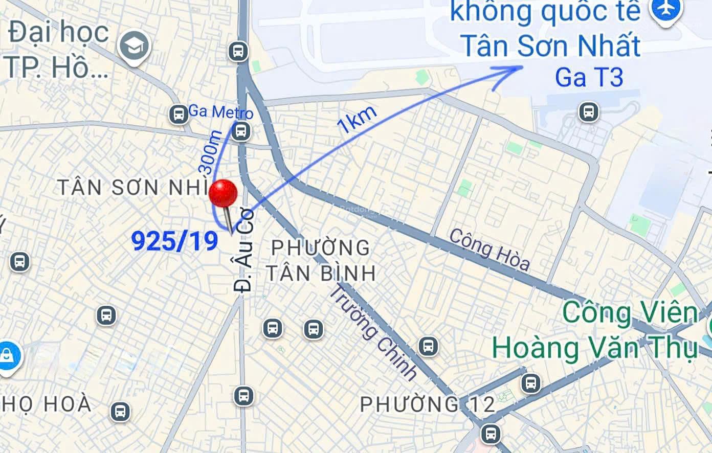 CC Cần bán nhanh Hẻm 2 oto Âu Cơ Tặng GPXD Hầm 6 Tầng giá giảm mạnh chỉ cỏn 16ty tl nhẹ