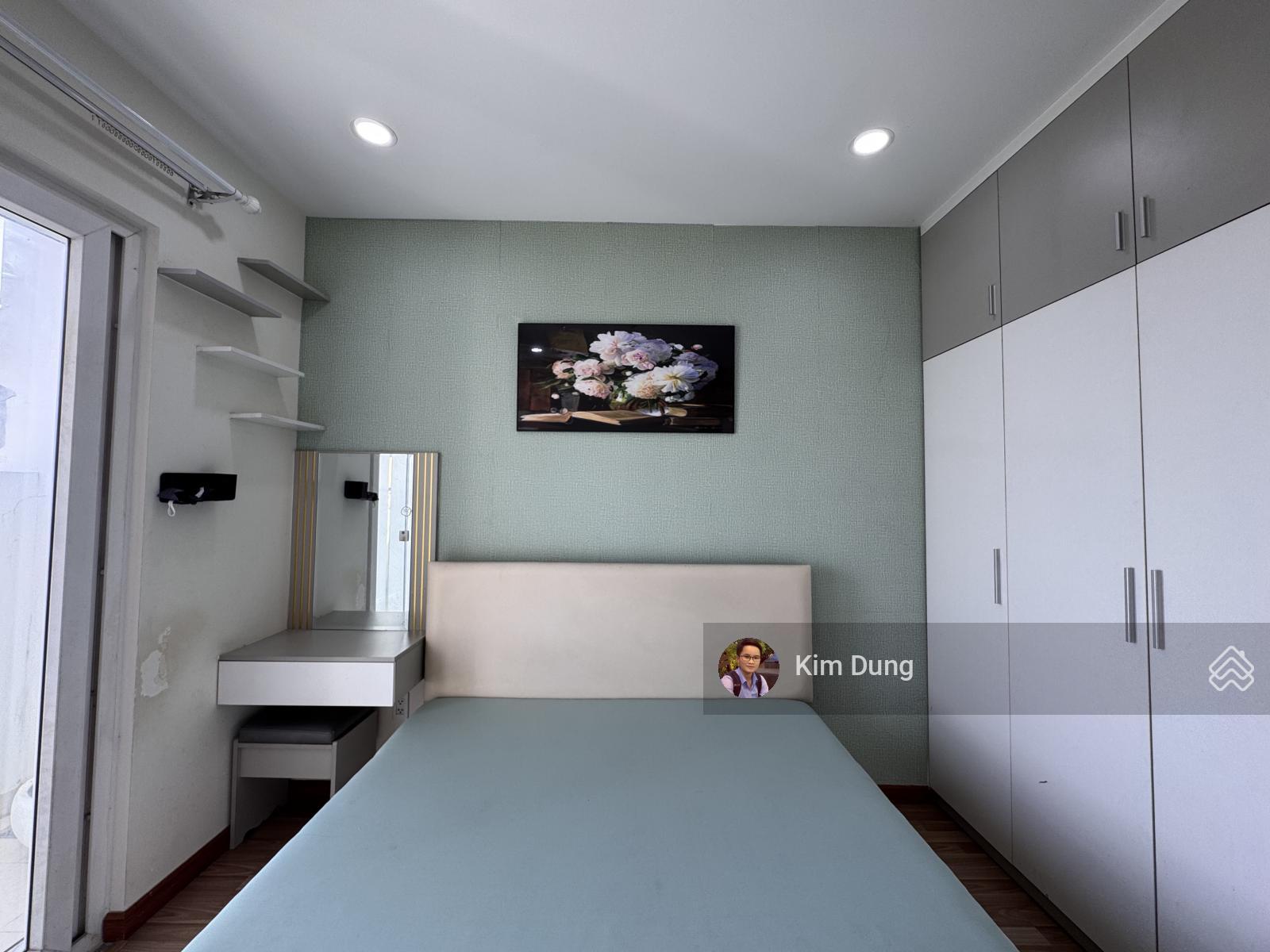 Cho thuê căn hộ 3PN 2WC Diamond Riverside 10tr/tháng