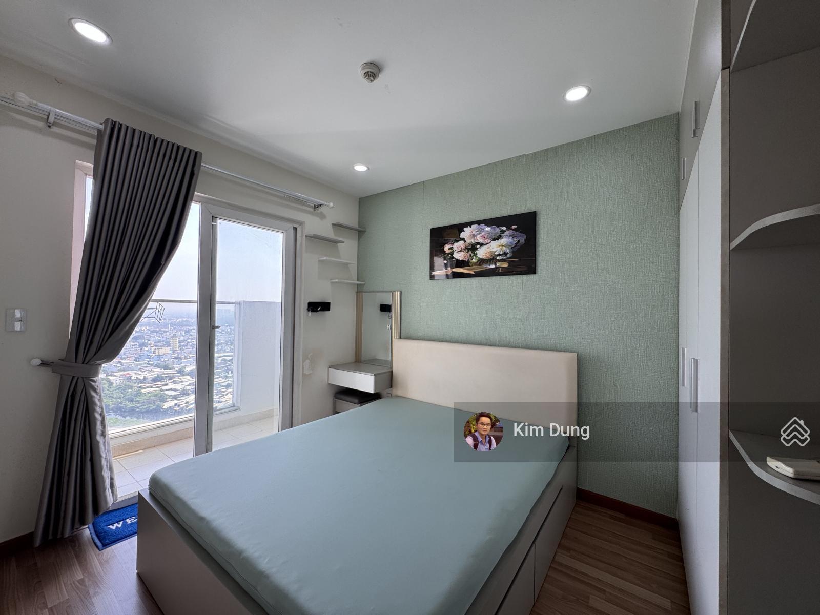Cho thuê căn hộ 3PN 2WC Diamond Riverside 10tr/tháng