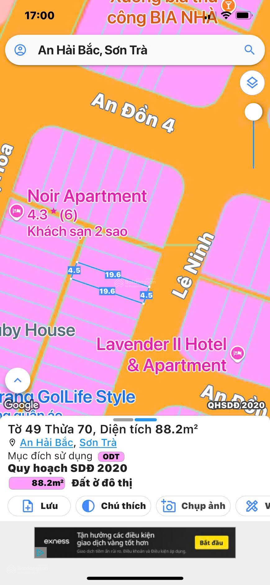 BÁN LÔ ỐNG ĐẸP MT LÊ NINH, SÁT GÓC AN ĐỒN, RA PHẠM VĂN ĐỒNG 50M