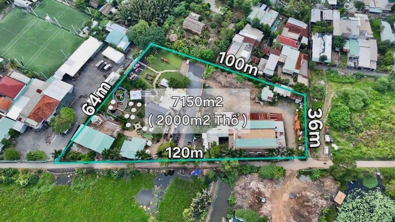 Đất Giảm 9 Tỷ | Bình Quới, Bình Thạnh | 7.150m² (2.000m² Thổ cư) | Giá 161 Tỷ | Thuê 110 Tr/tháng