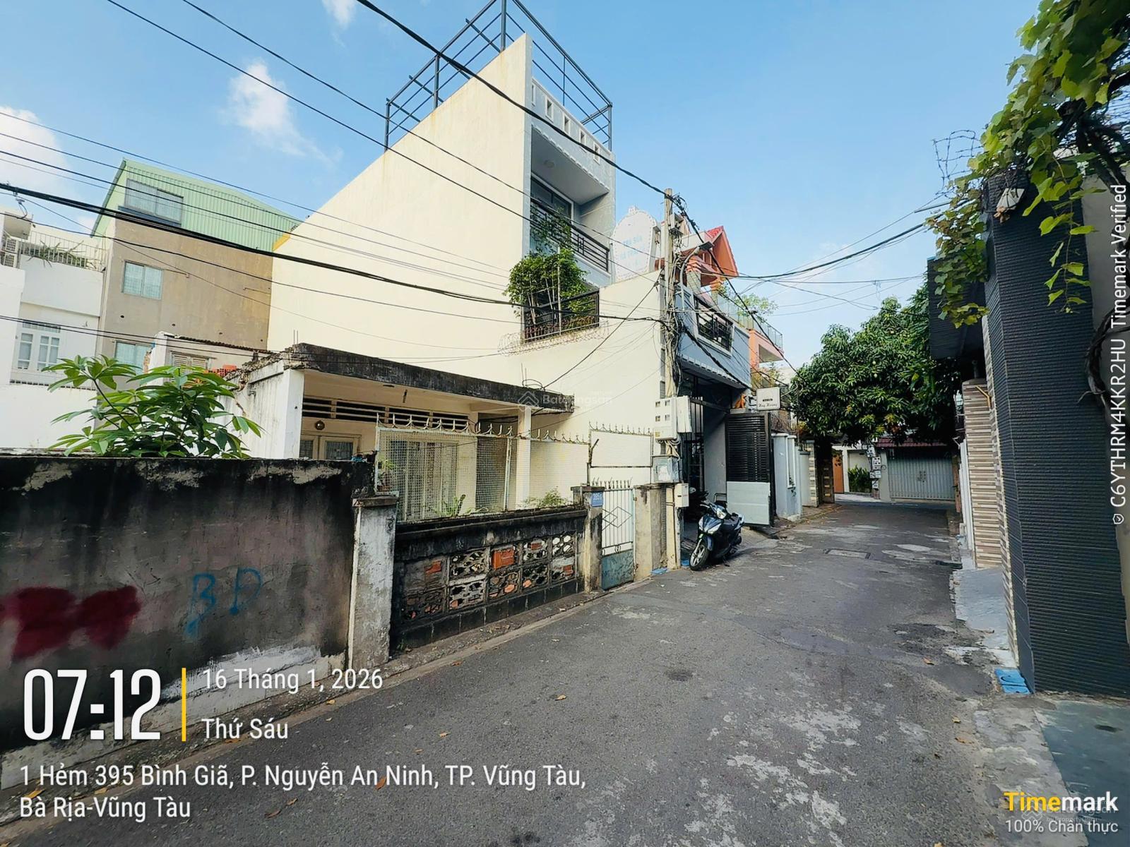 Bán đất ngang 6m ngay bùng binh dầu khí đường Bình Giã, Thống Nhất mới. TP Vũng Tàu