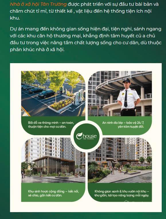 Dự án NOXH tốt nhất khu vực hải dương E - House Tân Trường