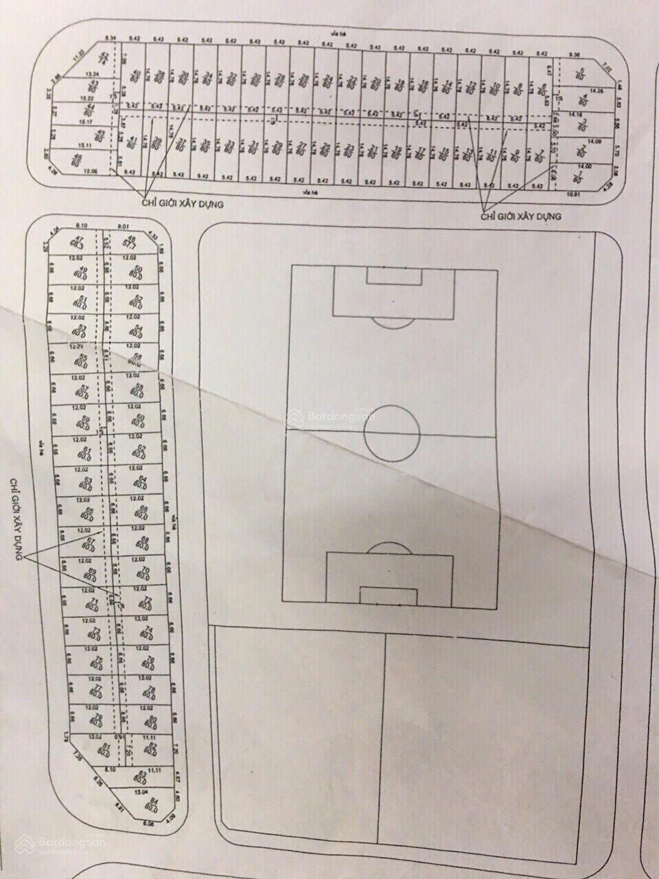 Cần bán 80m2 (6,66x12) đất X2 Đông Trù Đông Anh đường rộng 7,5m mặt nhìn ra sân bóng thoáng mát Cần bán 80m2 (6,66x12) đất X2 Đông Trù Đông Anh đường rộng 7,5m mặt nhìn ra sân bóng thoáng mát