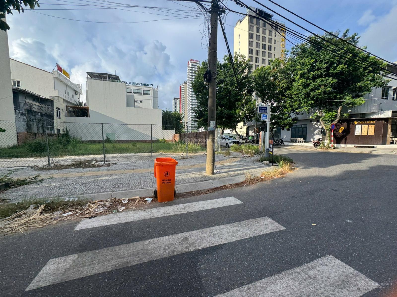 Bán lô góc 2 mặt tiền đường Trần Đình Đàn - Phước Trường 1, sát biển Mỹ Khê, Sơn Trà