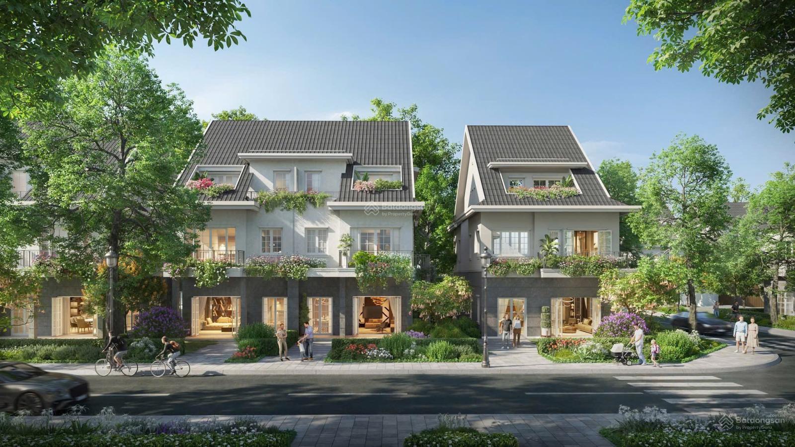 Cặp biệt thự song lập độc bản tại biệt thự đảo Central Island - Eco Central Park Cặp biệt thự song lập độc bản tại biệt thự đảo Central Island - Eco Central Park