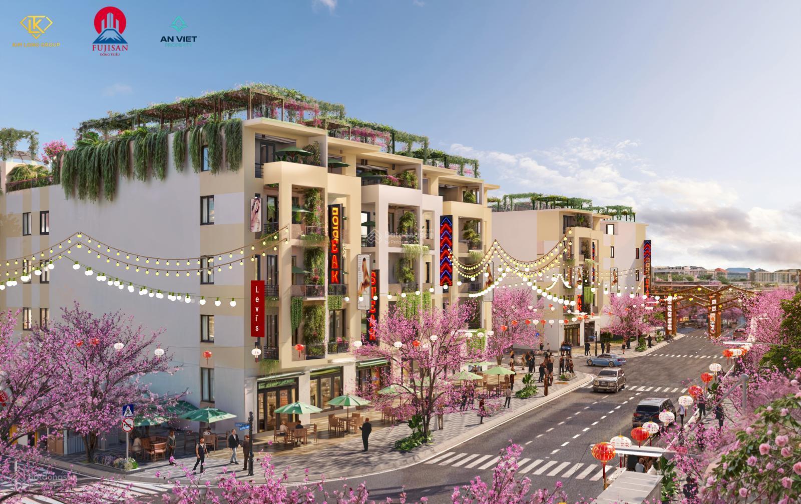 BÁN NHÀ LIỀN KỀ FUJISAN ĐÔNG TRIỀU 3,5 TỶ XÂY SẴN 5 TẦNG DIỆN TÍCH 80M2