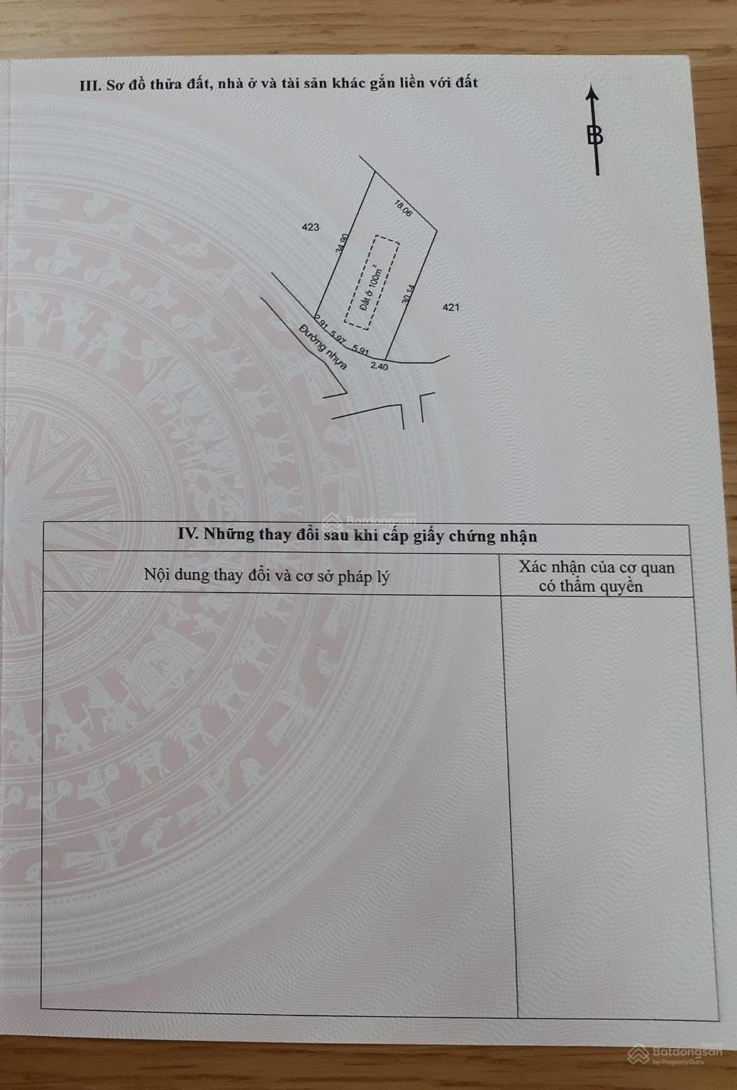 Bán đất xã hồ tràm dt:555m2 có 100m2 thổ cư ngang 17mx35m,lô góc 2 mặt tiền đường nhựa gần bà tô