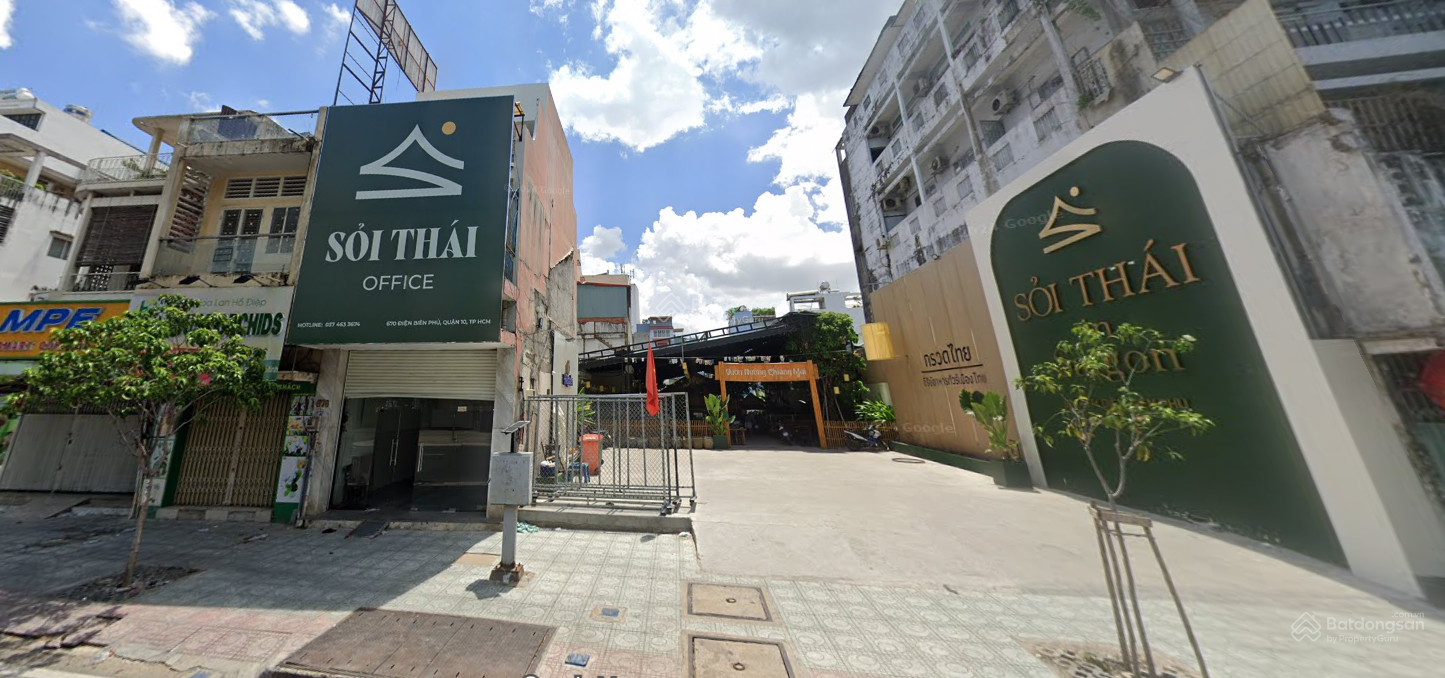 Bán nhà 3MT Điện Biên Phủ P.11, Q.10, DT 23x79m CN 1.472m2, HĐT 390,855tr (15.000$/th) giá 600 tỷ