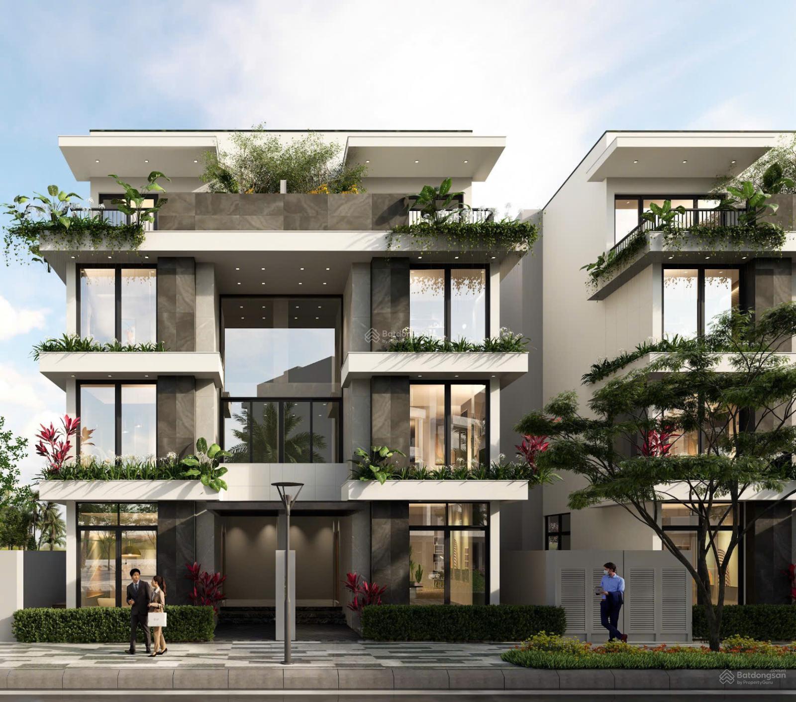 Sở hữu biệt thự giá bằng liền kề tại Bạch Đằng 1288, Mặt tiền 9m, DT126 m2. Giá chỉ 12,9 tỷ