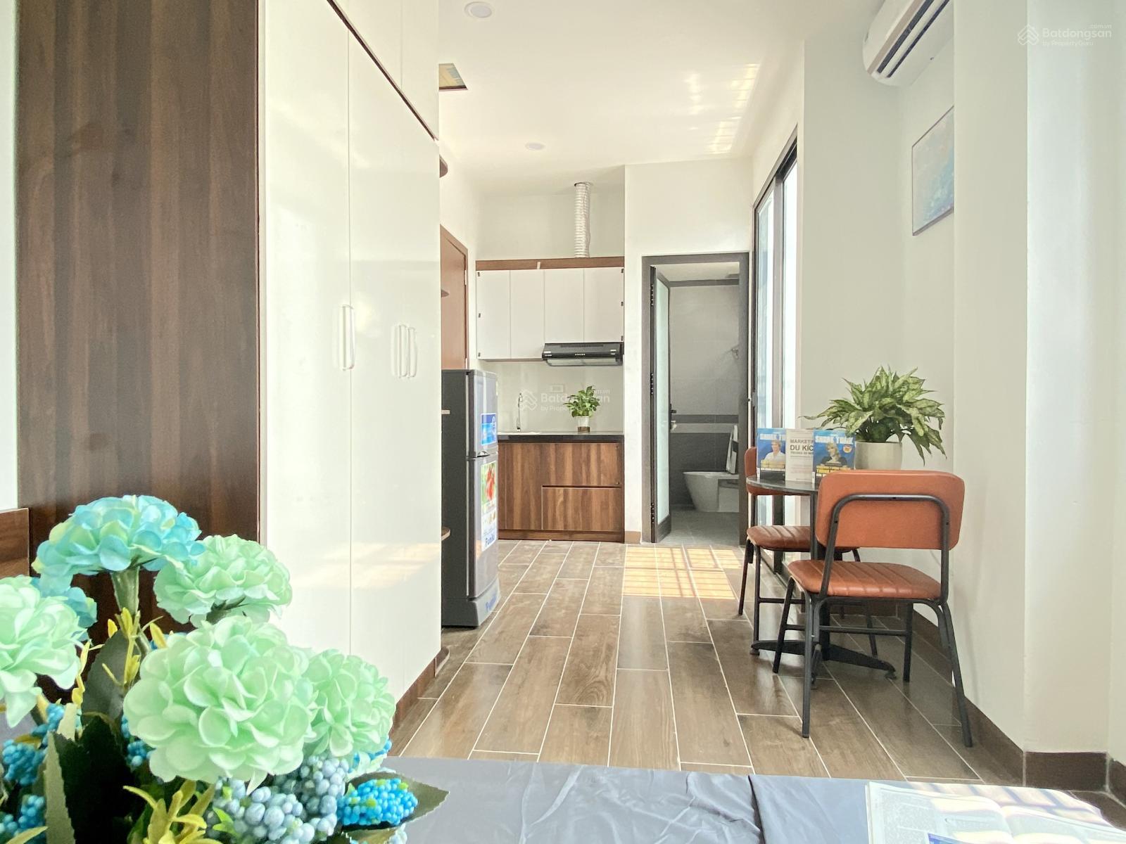 Căn hộ studio cao cấp ban công Full đồ mới xây ô tô đỗ Mễ Trì Hạ 4tr7/tháng