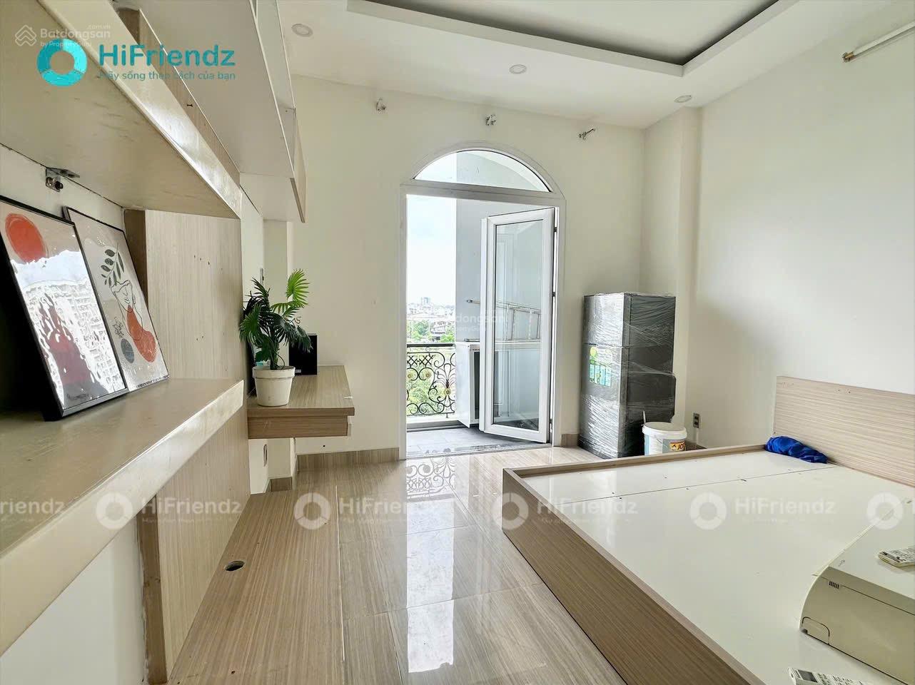 Cho thuê căn hộ studio tách bếp, ban công Q4 gần ĐH Luật, ĐH Nguyễn Tất Thành, cầu Tân Thuận