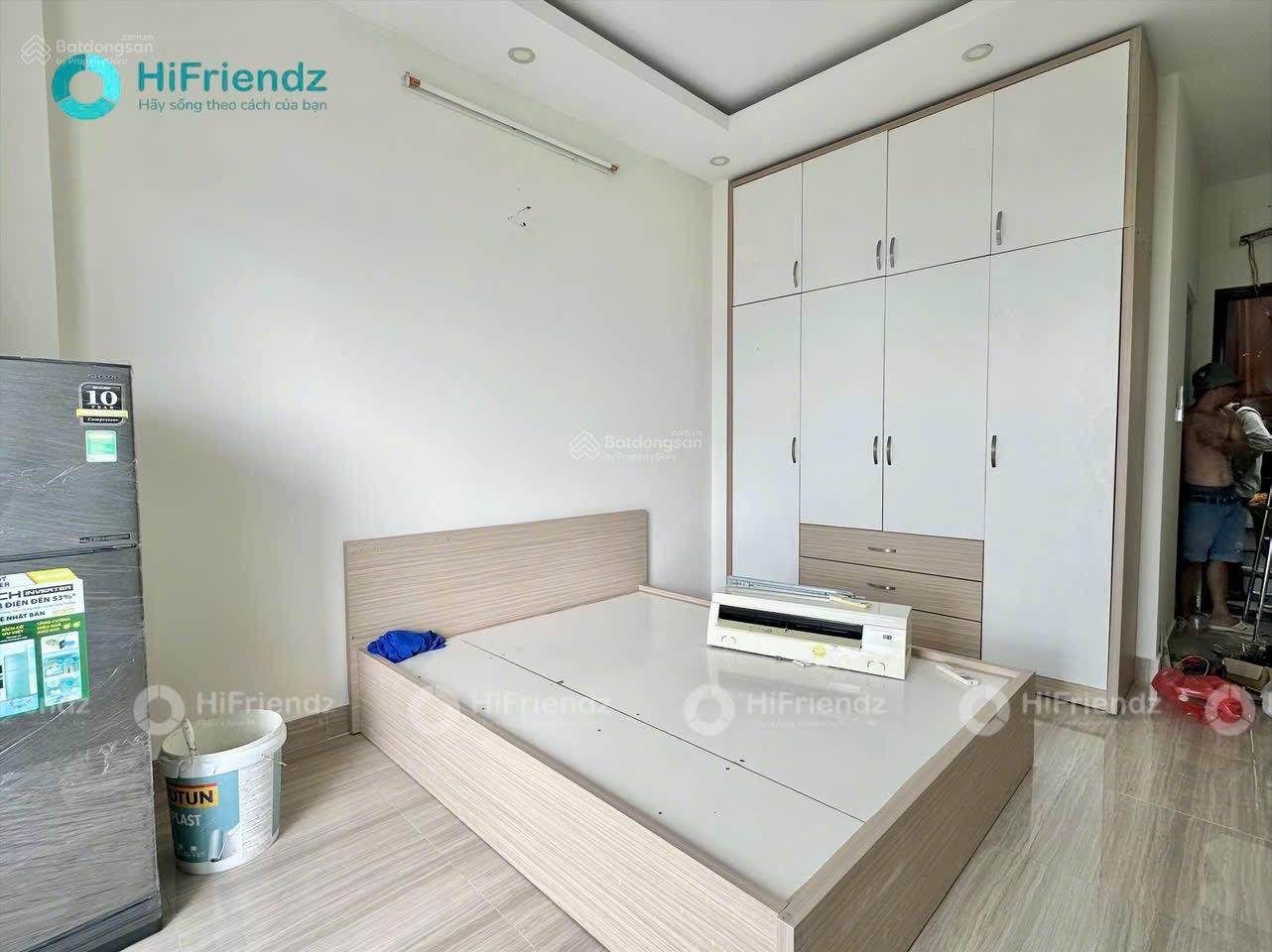 Cho thuê căn hộ studio tách bếp, ban công Q4 gần ĐH Luật, ĐH Nguyễn Tất Thành, cầu Tân Thuận