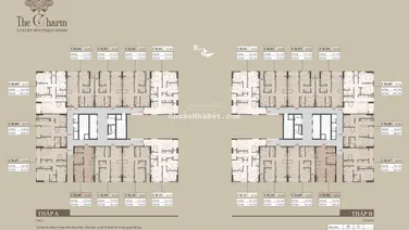 Giá 6.5 tỷ/căn 71.9m2 (2PN-2VS) CC The Charm An Hưng (rẻ hơn thị trường 200tr/căn), LH 0839 011 ***