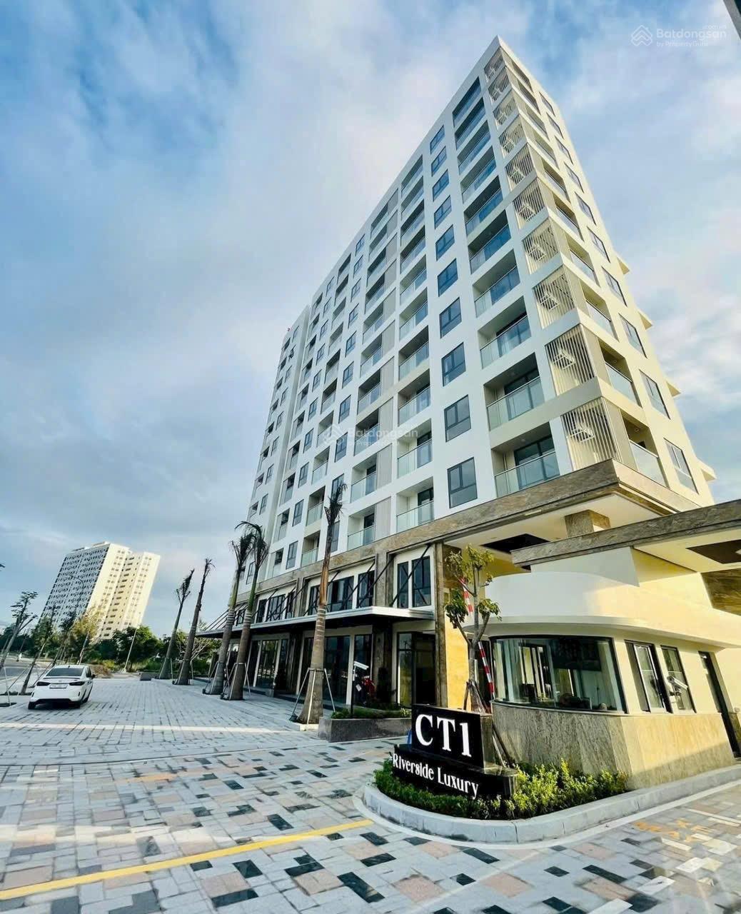 Căn hộ view sông tầng cao CT1 Riverside Luxury thuộc VCN, 74m2 thiết kế 2PN, 2WC. Sẵng dòng tiền