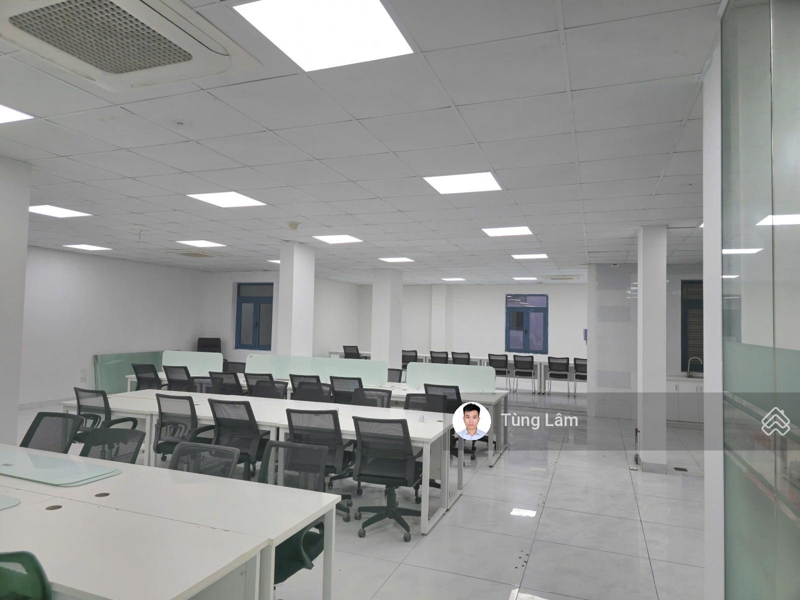 Cho Thuê văn phòng tố hữu, diện tích 280m2 giá thuê chỉ 41tr/tháng, sẵn nội thất