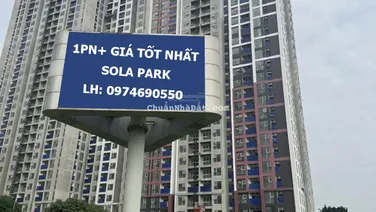 Giá tốt nhất. Chính chủ bán gấp căn 1PN + 43m2 giá 3,4 tỷ tại Sola Park. LH: 0974 690 ***
