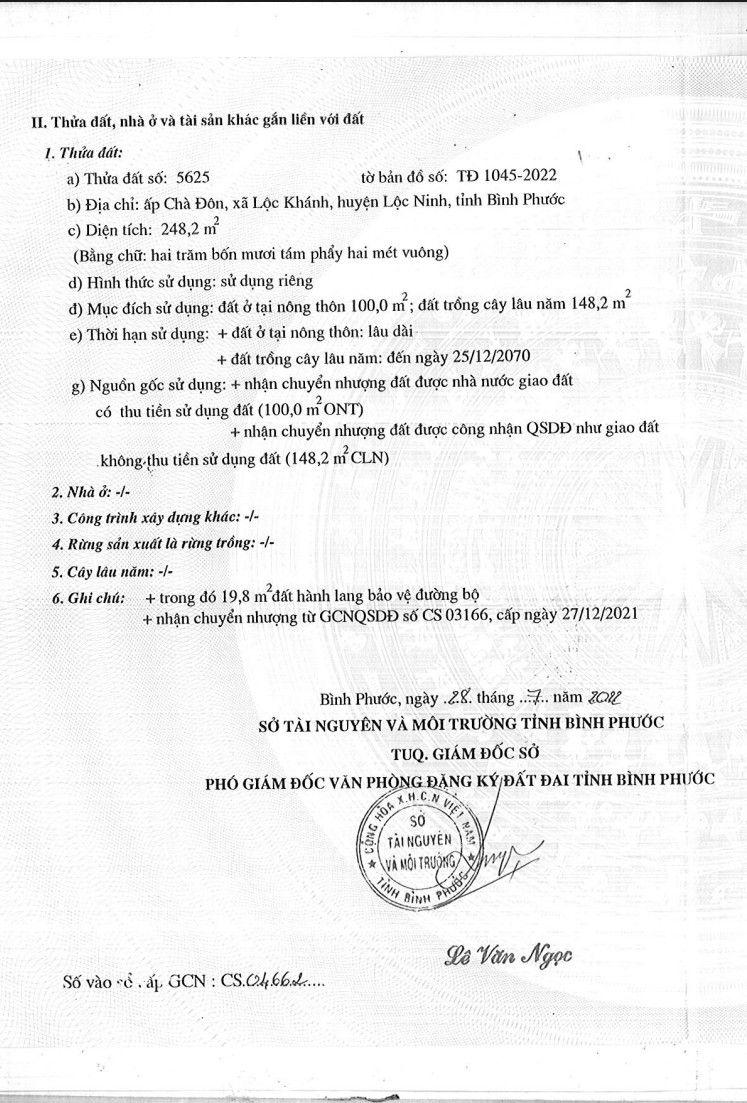 Cần bán 5 lô đất giá rẻ sau lưng trường THCS Lộc Khánh giá chỉ 350 triệu, Chính chủ uy tín