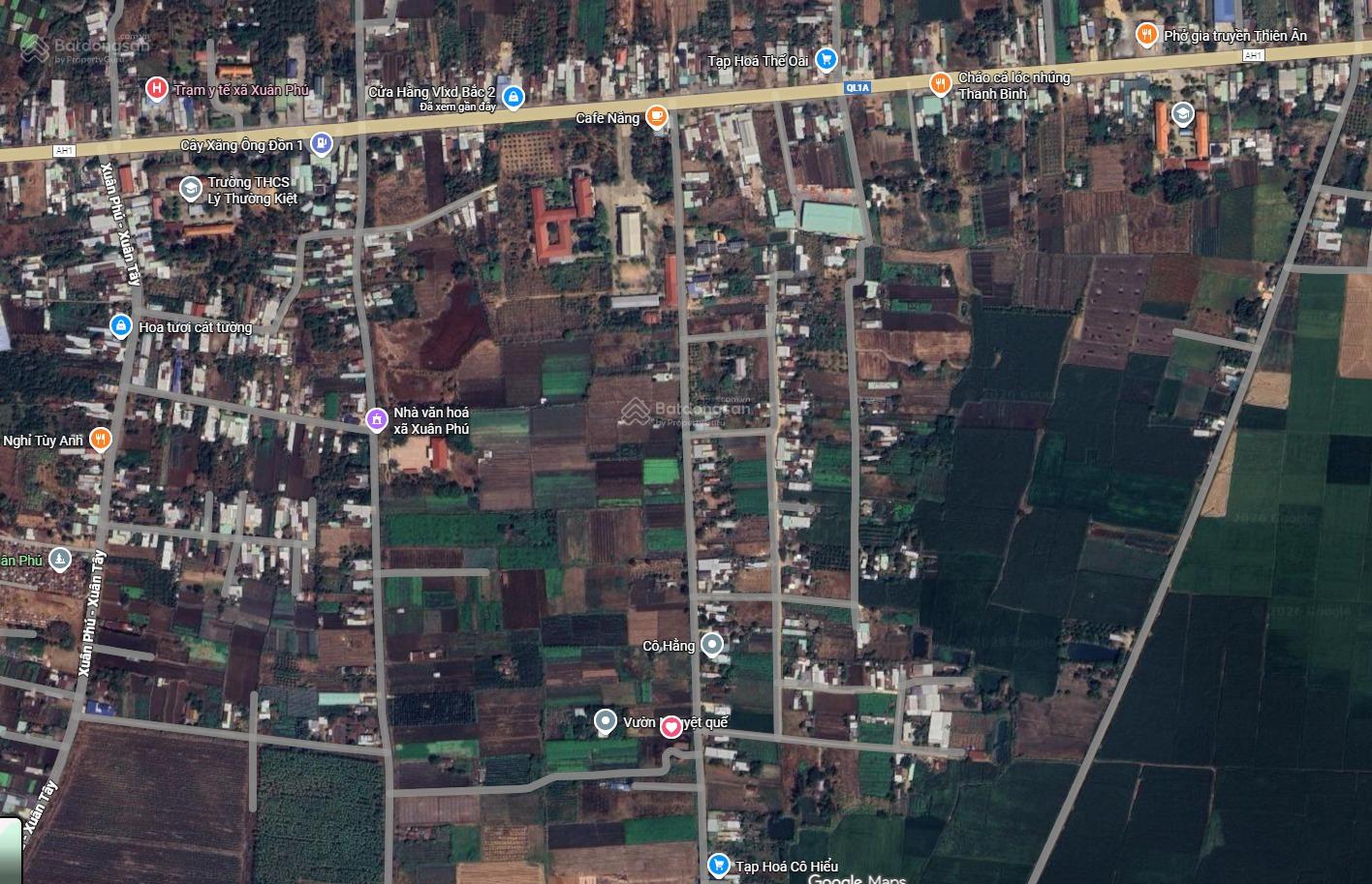 BÁN MẢNH ĐẤT ẤP BÌNH TÂN, XUÂN PHÚ. GIÁ 6XX, CÁCH QL1A 600M. LH 0919 093 ***