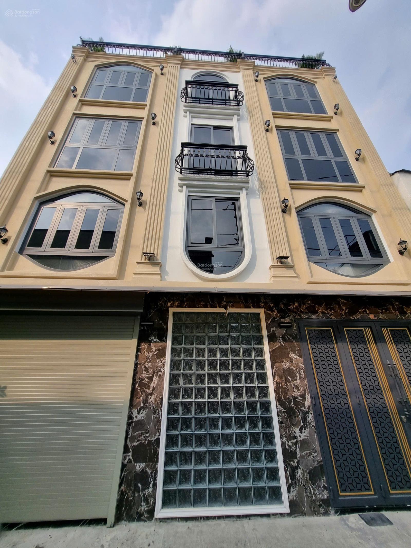 Nhà đẹp full nội thất ngay Lê Văn Thọ, 4 tầng xinh xắn, hẻm xe hơi 8m thông tứ tung