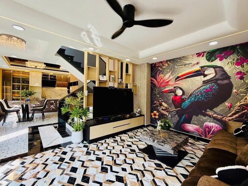 Nhà đẹp full nội thất ngay Lê Văn Thọ, 4 tầng xinh xắn, hẻm xe hơi 8m thông tứ tung Nhà đẹp full nội thất ngay Lê Văn Thọ, 4 tầng xinh xắn, hẻm xe hơi 8m thông tứ tung