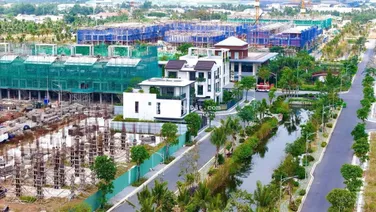 Bán nhà phố liền kề KDC La Home mặt tiền đường lương hòa - bình Chánh