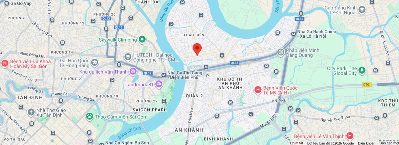Bán gấp! Mặt tiền Xuân Thủy, Quận 2 - DT: 9x15m - 2 tầng - tiện xây mới - Giá bán: 59 tỷ TL