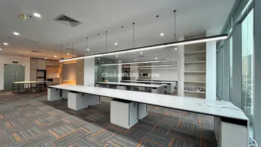 Cho thuê sàn văn phòng 250m2 Full nội thất tại ngã tư Mễ Trì - Phạm Hùng giá chỉ 45 Triệu/Tháng