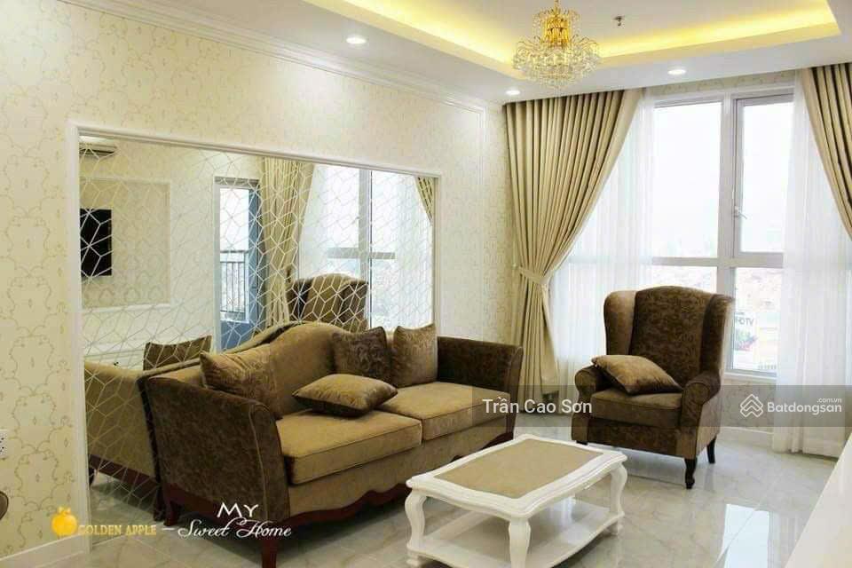 Bán căn hộ Khánh Hội 1, Bến Vân Đồn, Quận 4. DT: 104m2: 3PN + 2WC, full NT. Có sổ hồng. Giá 5,65 tỷ