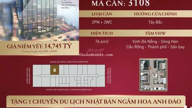 Chính sách bán hàng đặc biệt duy nhất 5 ngày căn hộ 3108 M Landmark Residences Đà Nẵng