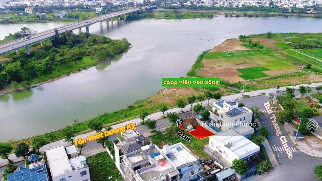BÁN ĐẤT BIỆT THỰ VIEW SÔNG  TÔN THẤT DƯƠNG KỴ, HÒA XUÂN