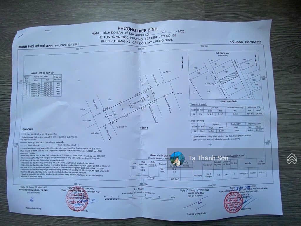 63m2 hai mặt tiền trước sau, đường 48, sổ riêng chỉ 5.85tỷ ngay gần chợ trường, tiện xây cao tầng