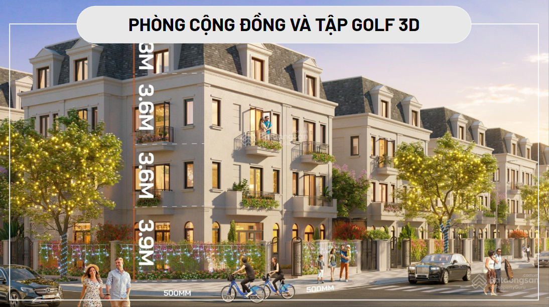 Biệt thự 170m2 Dương Nội Không gian sống của giới tri thức. Vốn vào chỉ 10.7 tỷ(30%) 3 tầng 1 tum