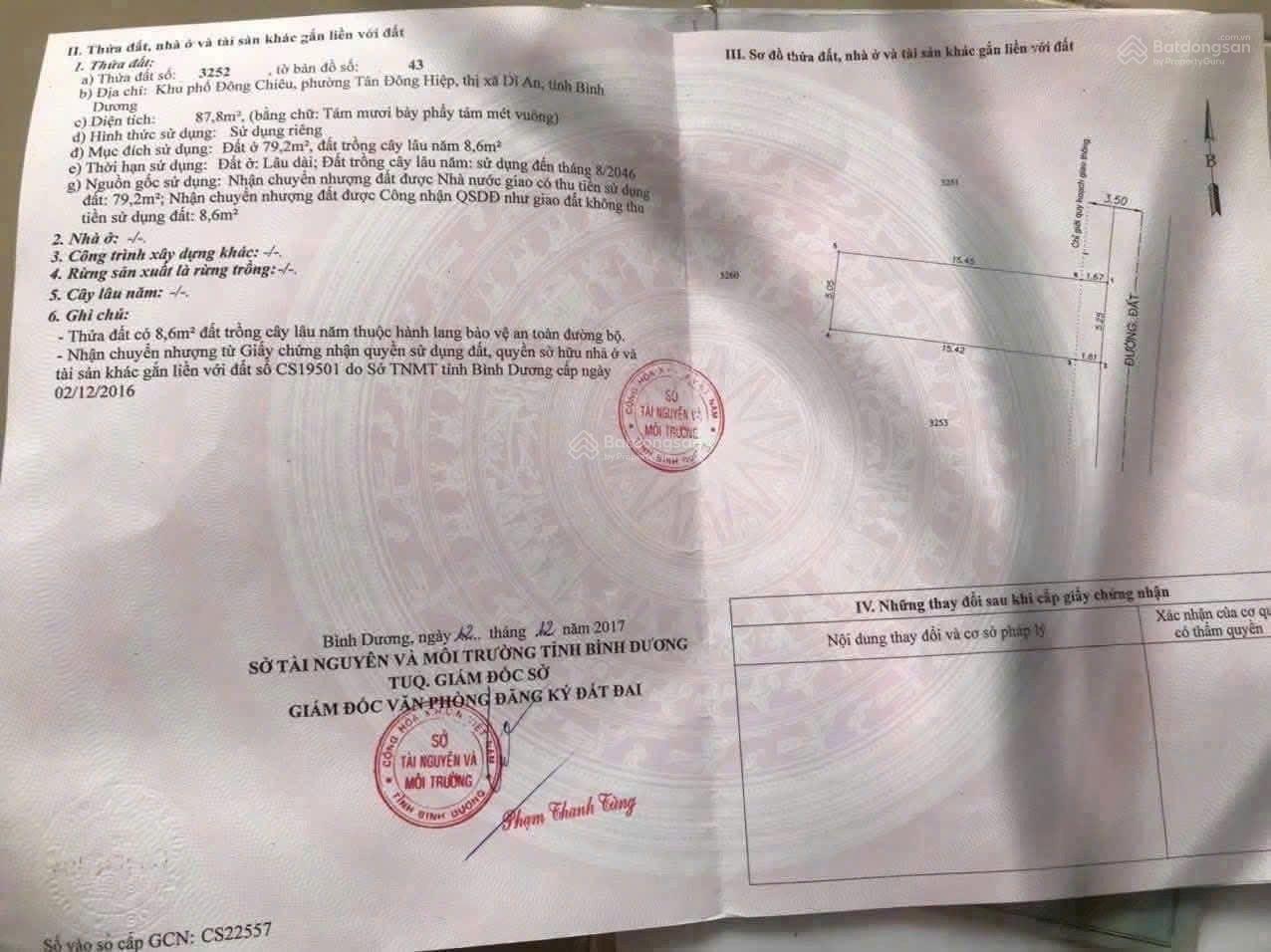 Đất phường Dĩ An tp HCM thông ra đường DT743