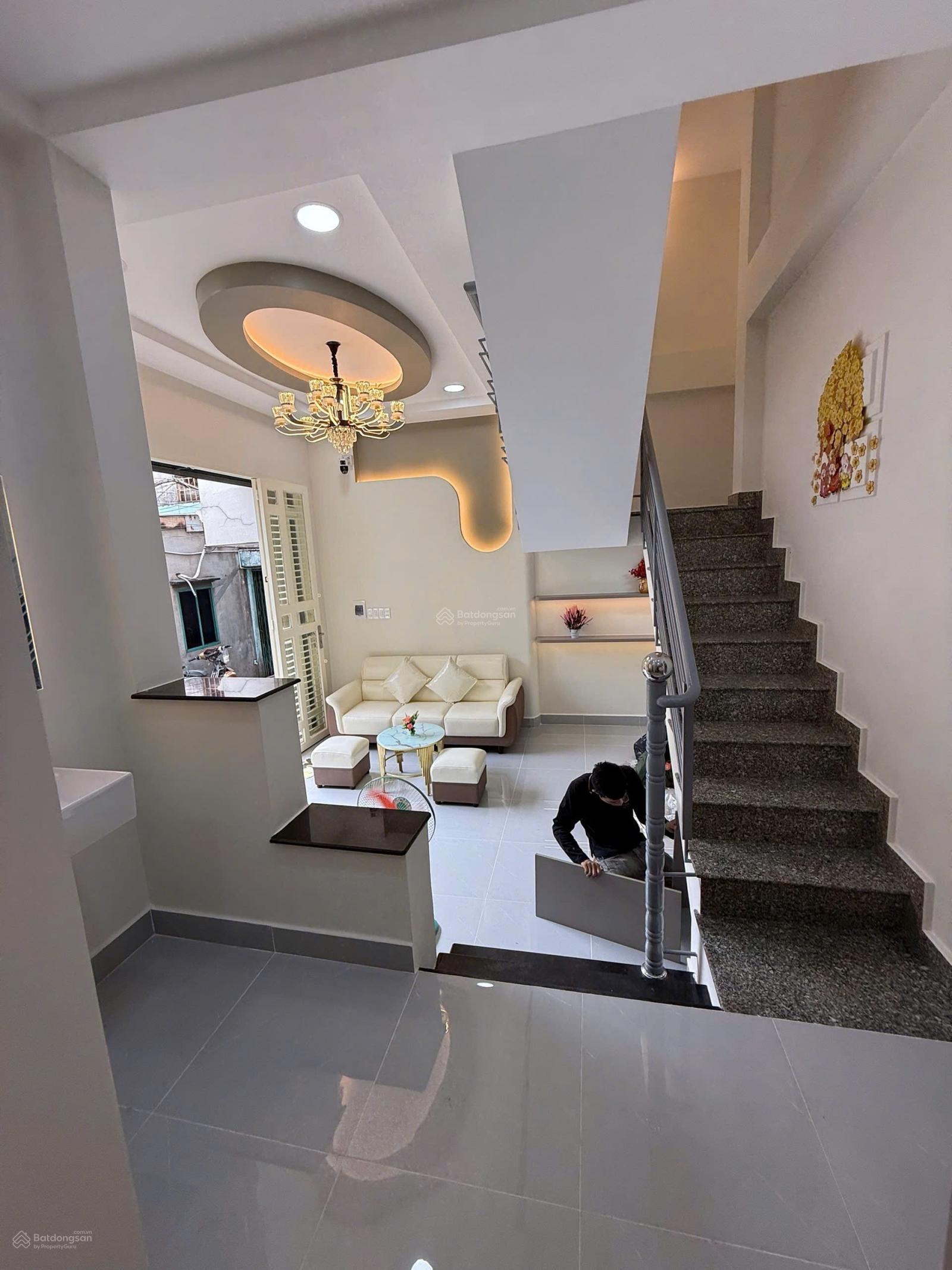 Nhà mới 1 trệt 2 lầu st 3PN 3WC - Hẻm 241 Tân Hoà Đông - Quận 6