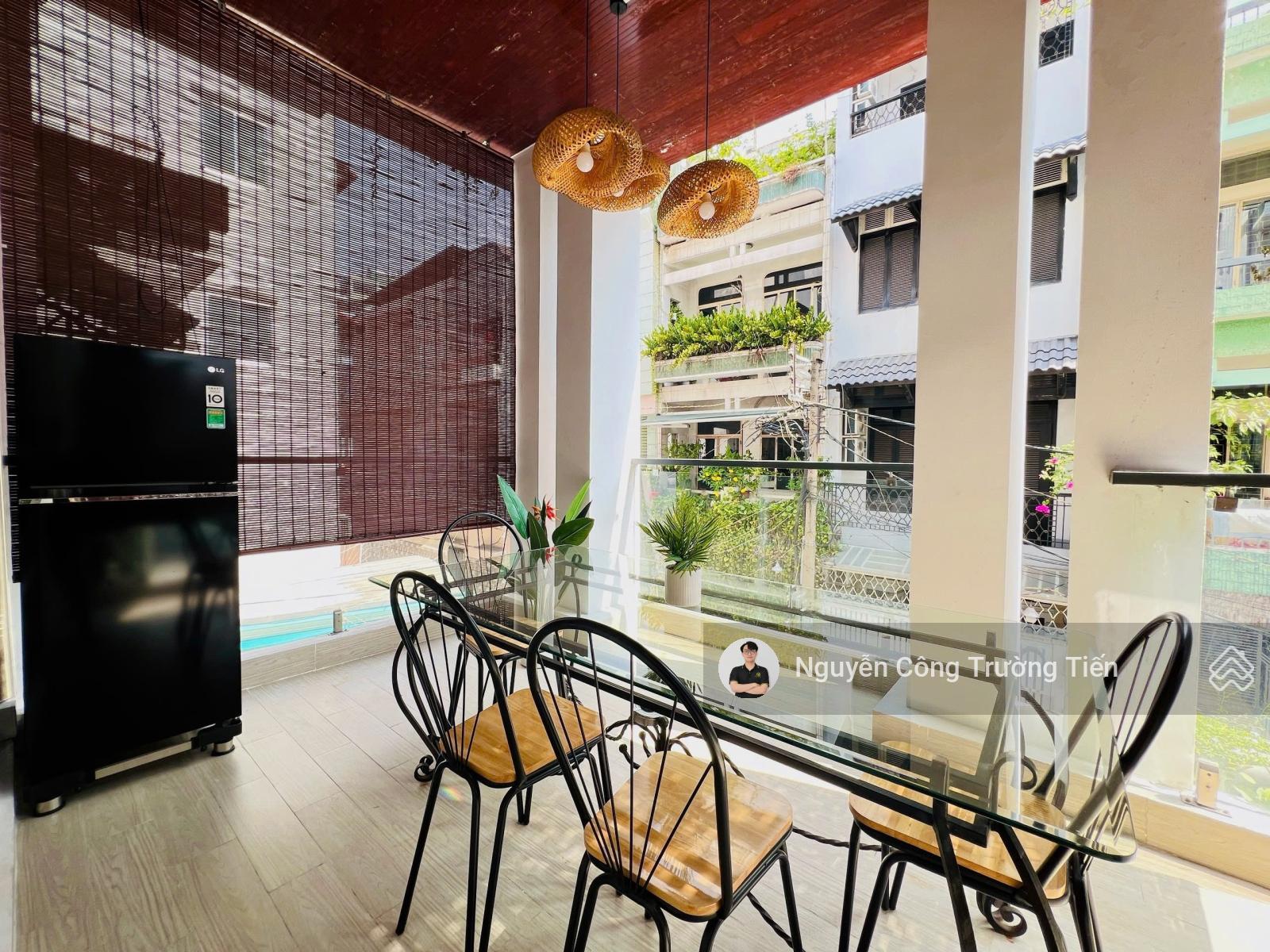 Cho thuê căn hộ studio 40m2 ban công ngay ngã tư Phú Nhuận - sân bay Tân Sơn Nhất - CV Gia Định