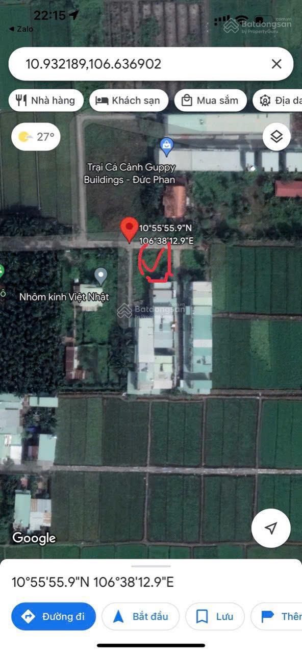 ĐẤT ĐẸP  GIÁ ĐẦU TƯ - CẦN BÁN LÔ ĐẤT 2 MẶT TIỀN TẠI Hà Duy Phiên, Xã Bình Mỹ, Củ Chi, HCM