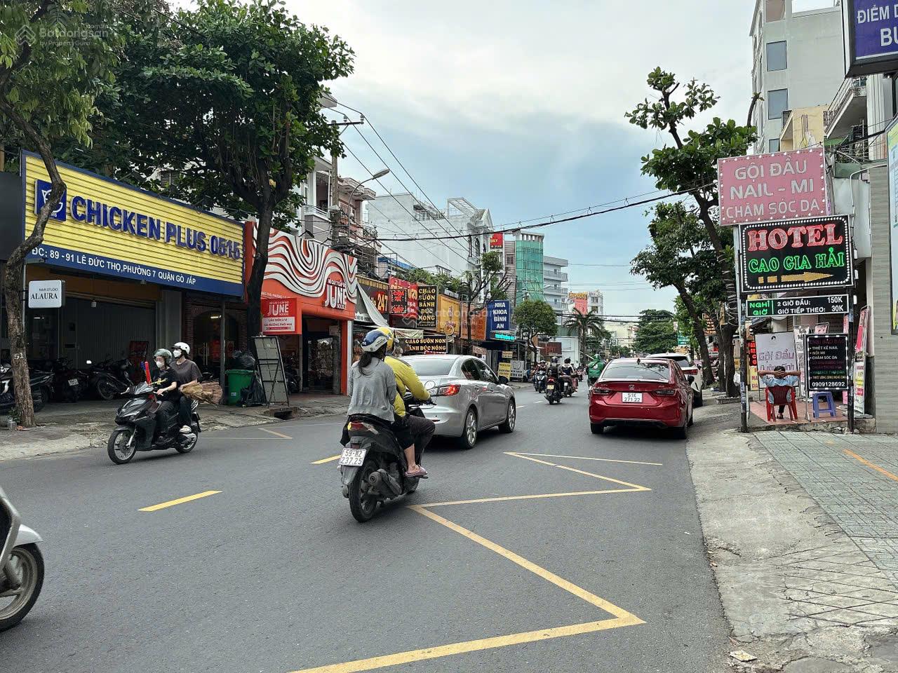 Bán nhà MTKD đa nghề ngang 7m có hầm Lê Đức Thọ P7 126m2 4 lầu ngay chợ Căn Cứ chỉ 26 tỷ.