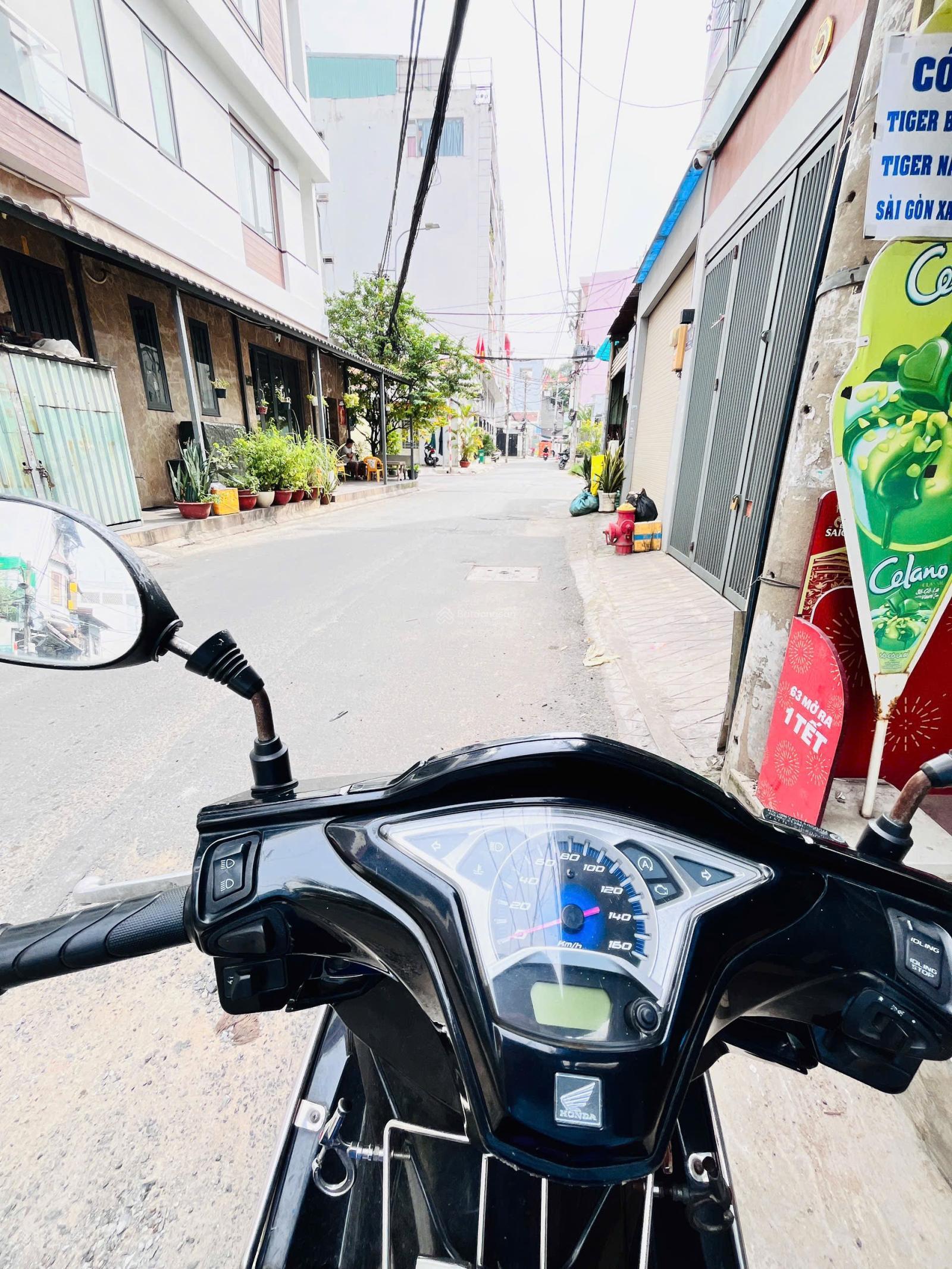 BÁN NHÀ 3 TẤM HẺM 8M THÔNG ĐƯỜNG TÔ HIỆU P. HIỆP TÂN, Q. TÂN PHÚ Diện tích: 4 x13m